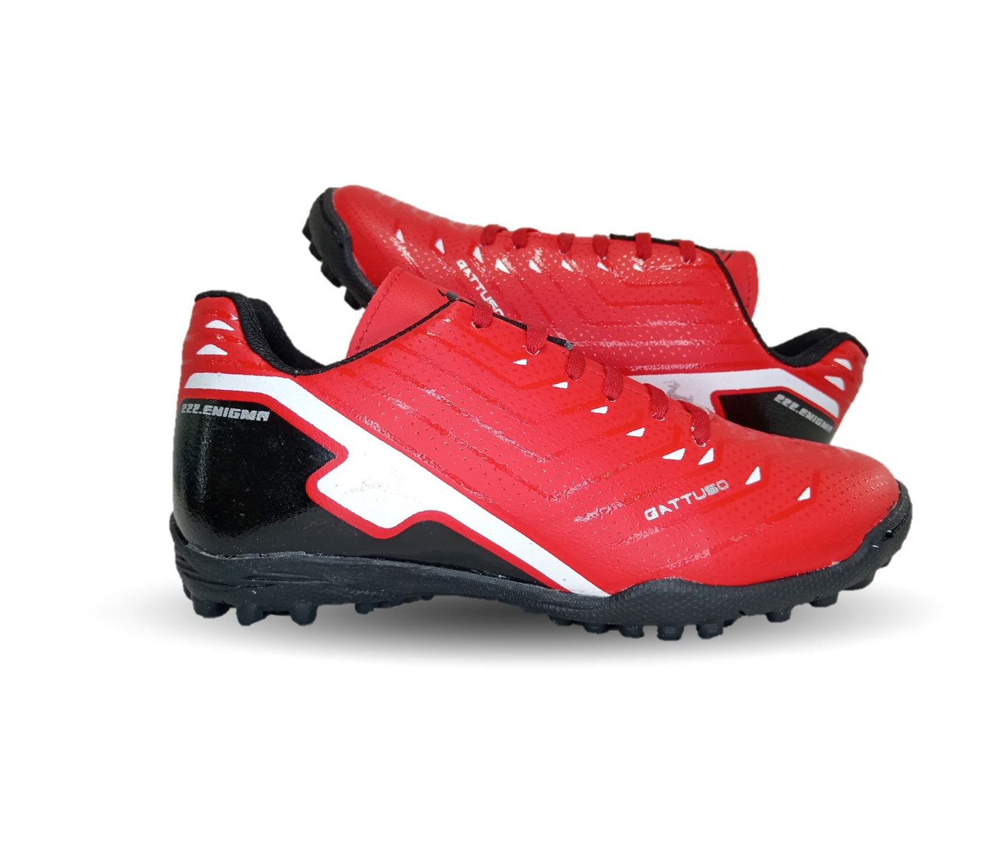 Tenis de Futbol con multitacos Gattuso 222 Rojo/Negro Unisex para hombre y mujer