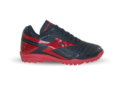 Tenis de Futbol con multitacos Gattuso 227 Negro/Rojo Unisex para niño y niña