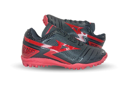 Tenis de Futbol con multitacos Gattuso 227 Negro/Rojo Unisex para niño y niña