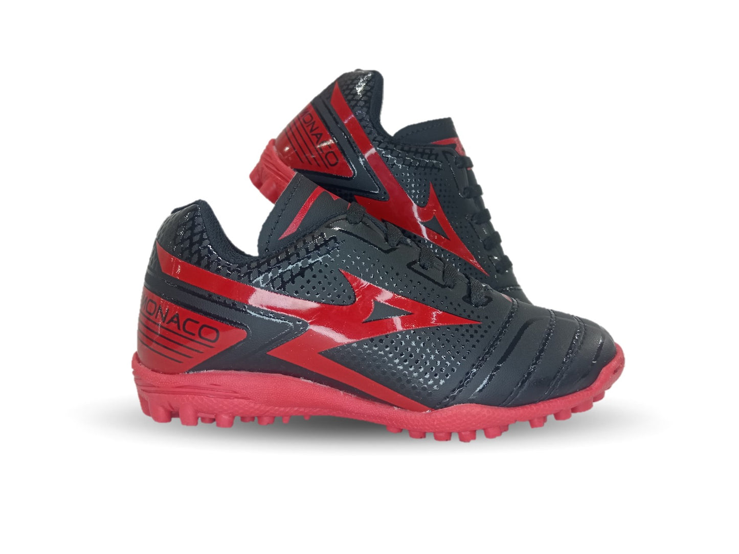 Tenis de Futbol con multitacos Gattuso 227 Negro/Rojo Unisex para niño y niña