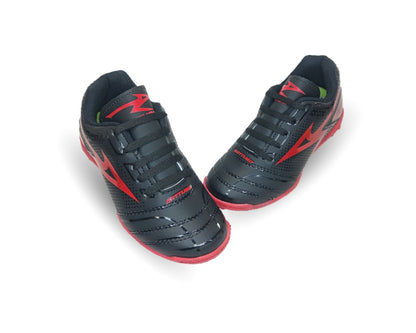Tenis de Futbol con multitacos Gattuso 227 Negro/Rojo Unisex para niño y niña