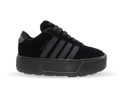 Tenis Urbano con plataforma Gattuso 303 Negro/Negro para mujer