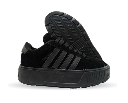 Tenis Urbano con plataforma Gattuso 303 Negro/Negro para mujer