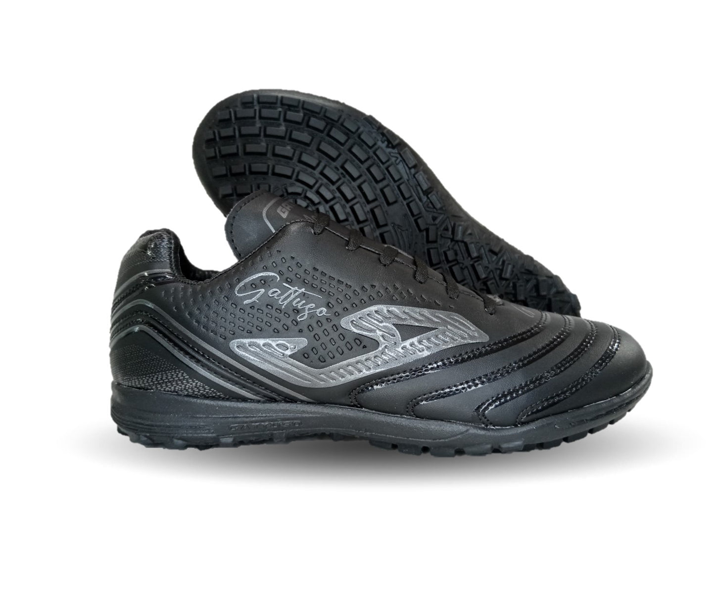 Tenis de Futbol con multitacos Gattuso 719 Negro/Oxford para hombre