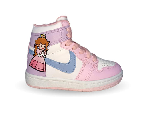 Tenis Urbano tipo Bota con agujetas Gmc 809 Rosa/Lila para niña