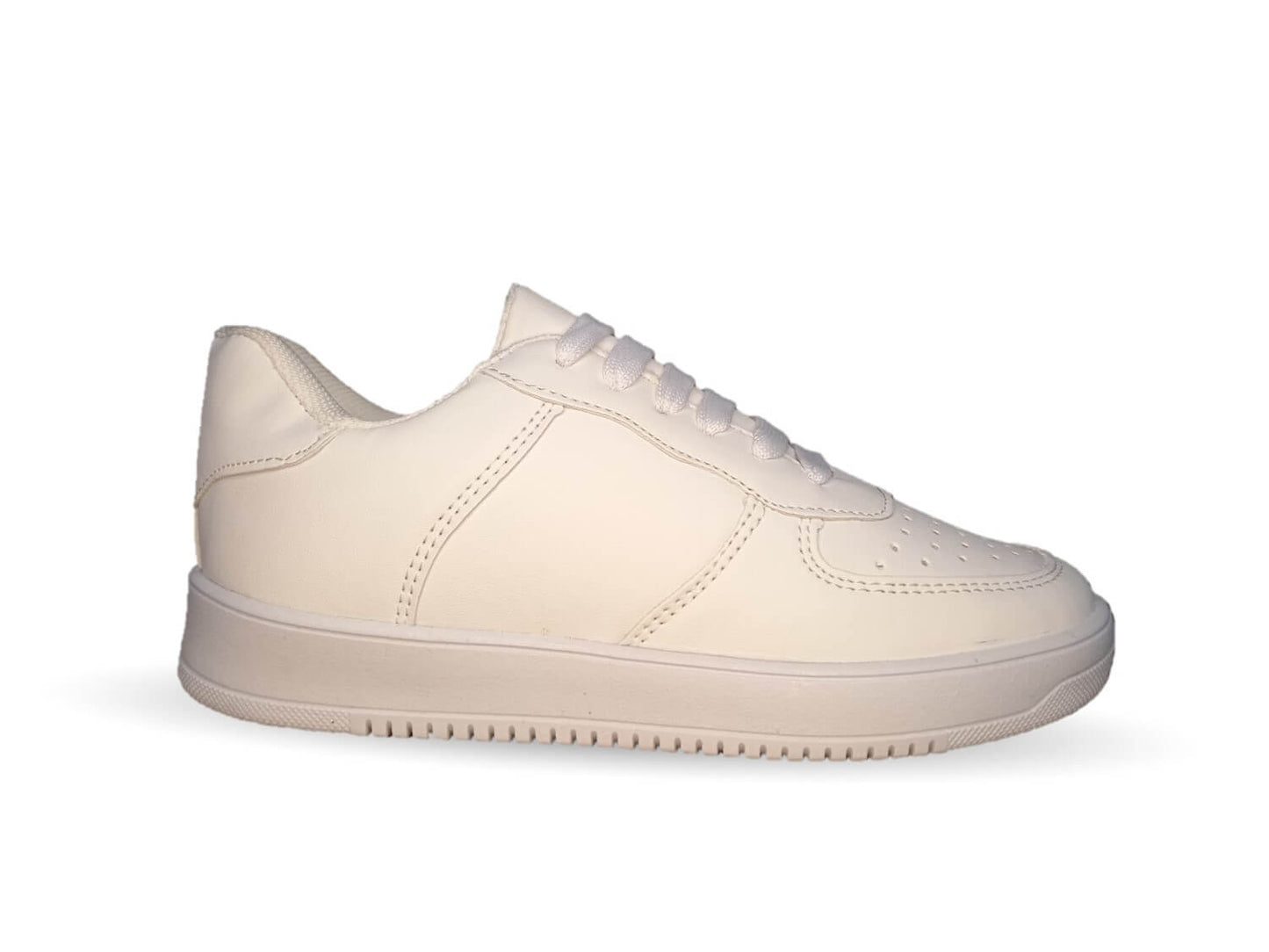 Tenis Urbano y Escolar Gosh 16 Blanco/Blanco para mujer