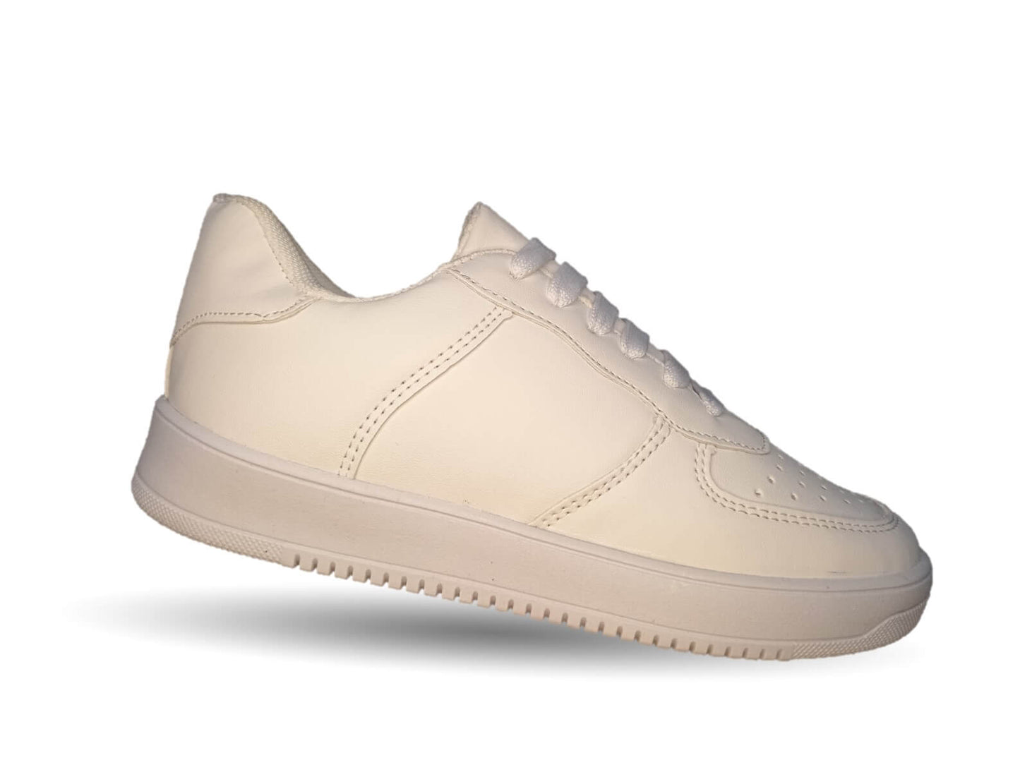 Tenis Urbano y Escolar Gosh 16 Blanco/Blanco para mujer