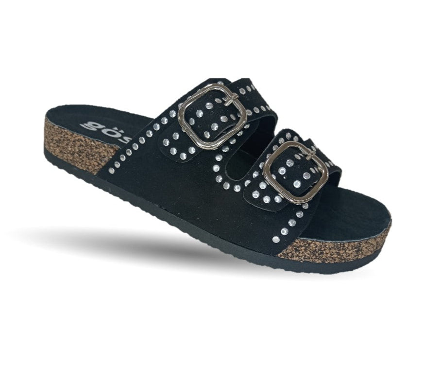 Sandalia de moda Gosh 1901 Negro para mujer