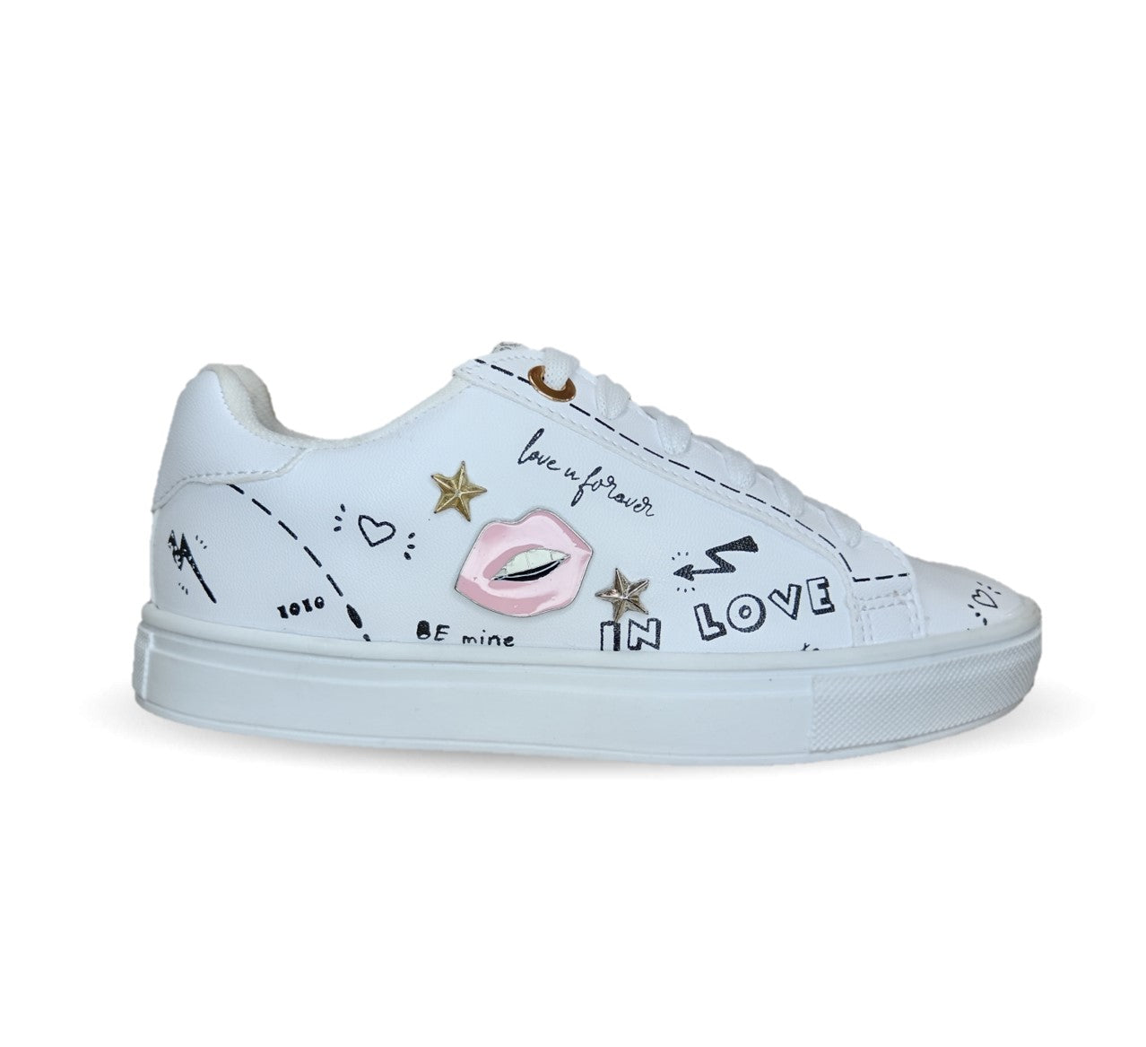 Tenis Urbano de moda Gosh 19 Blanco para mujer