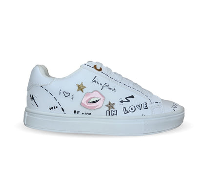 Tenis Urbano de moda Gosh 19 Blanco para mujer