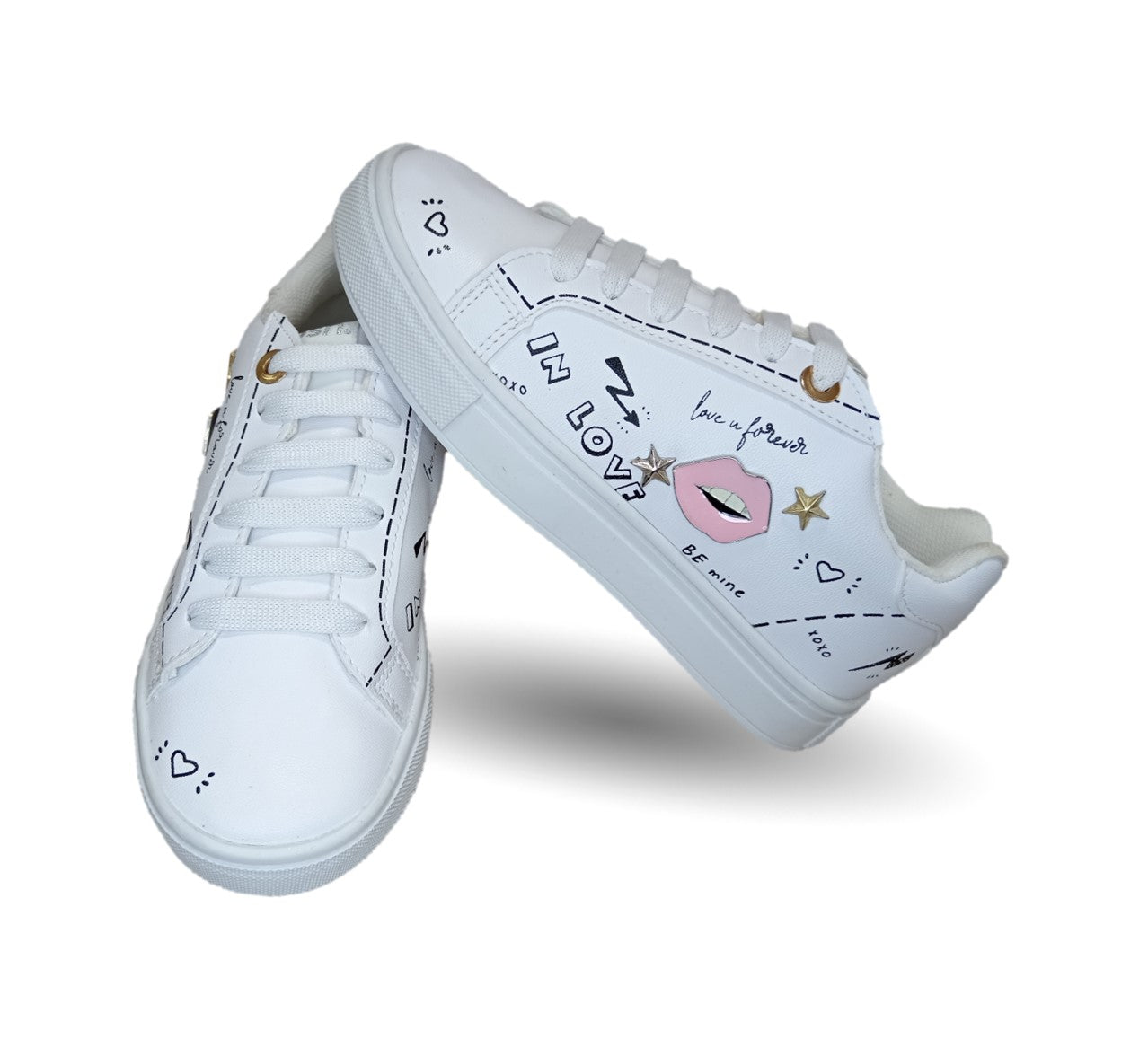 Tenis Urbano de moda Gosh 19 Blanco para mujer