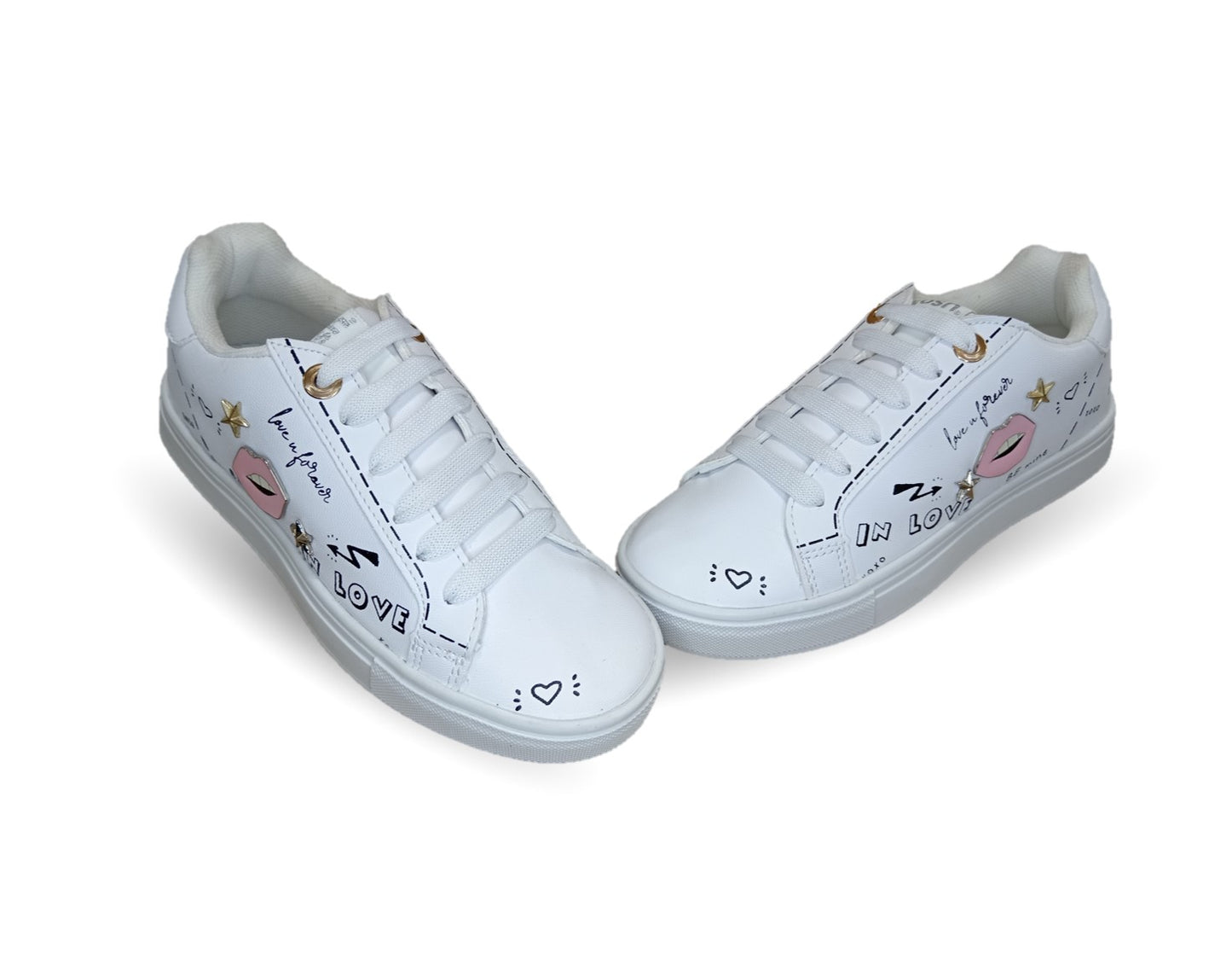 Tenis Urbano de moda Gosh 19 Blanco para mujer