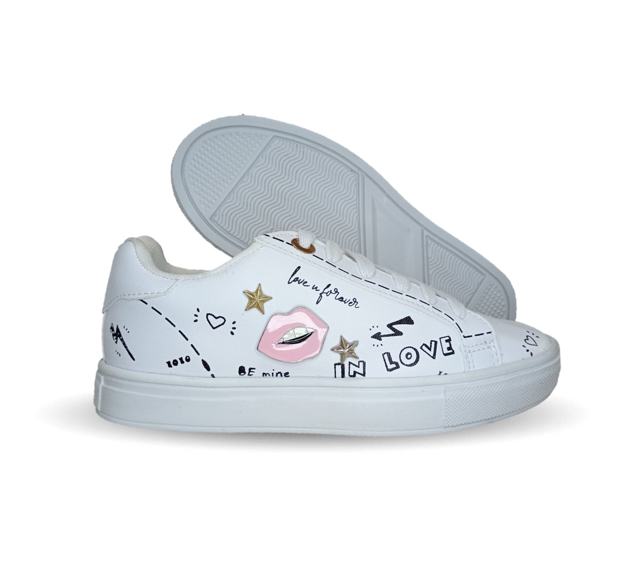 Tenis Urbano de moda Gosh 19 Blanco para mujer