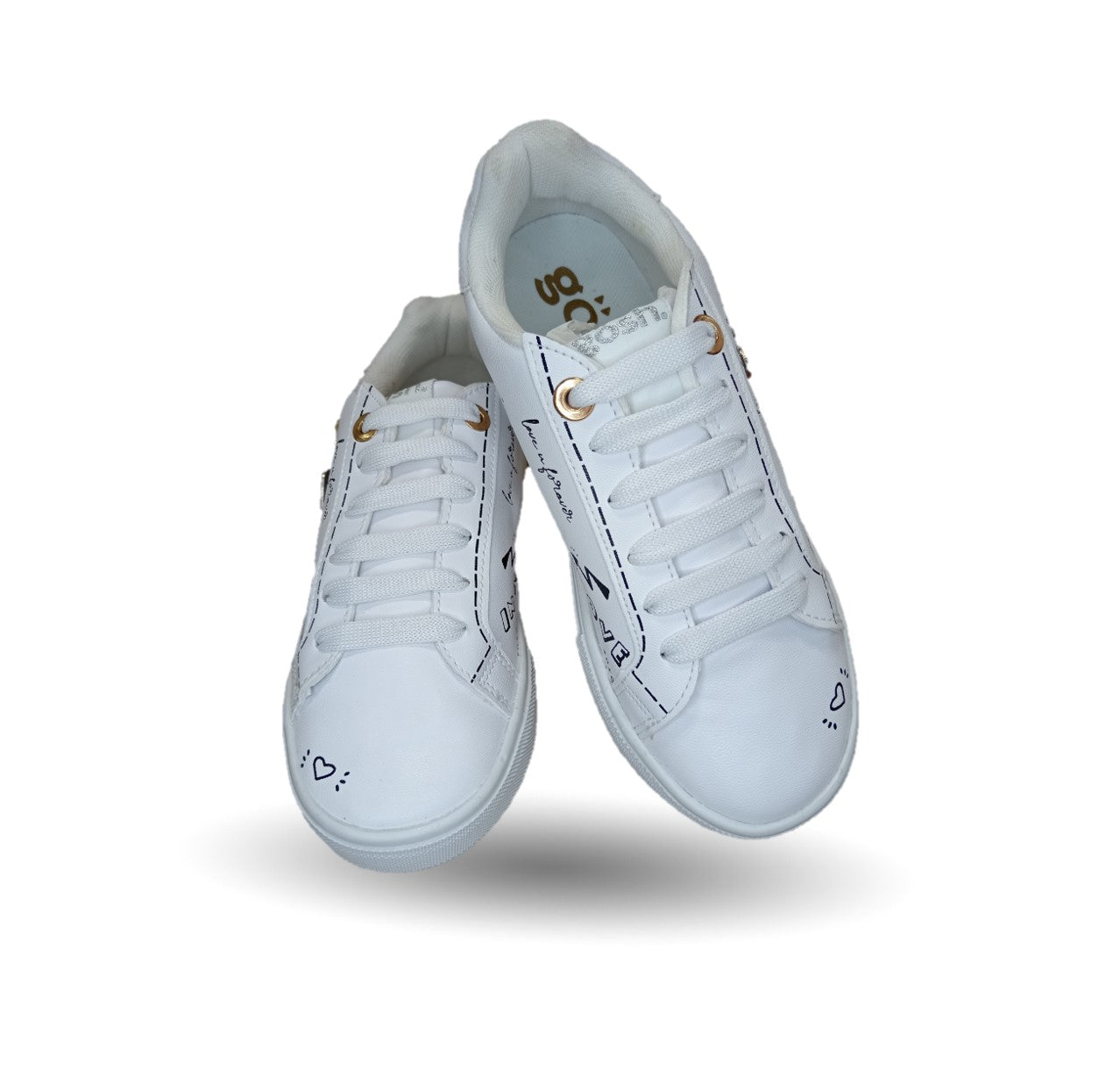 Tenis Urbano de moda Gosh 19 Blanco para mujer