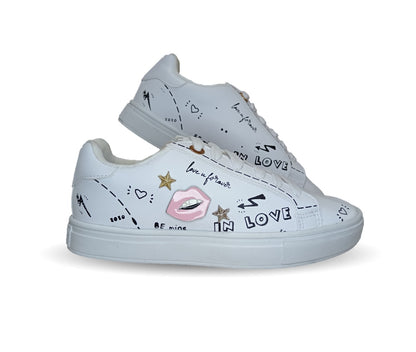 Tenis Urbano de moda Gosh 19 Blanco para mujer