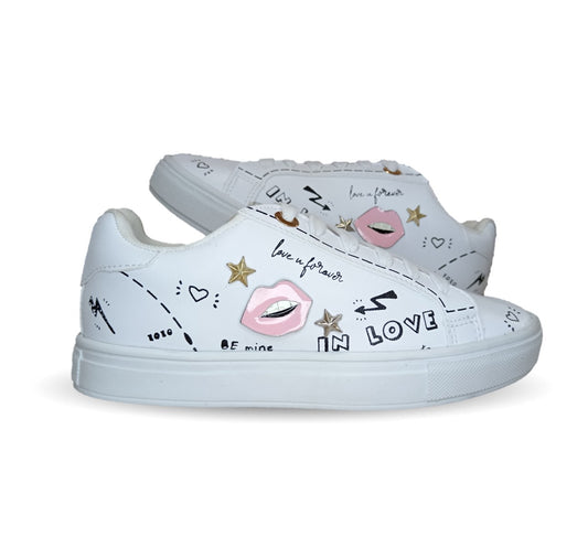 Tenis Urbano de moda Gosh 19 Blanco para mujer
