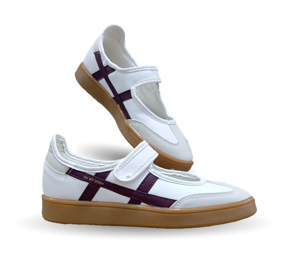 Tenis Urbano de moda Gosh 2025 Blanco para mujer