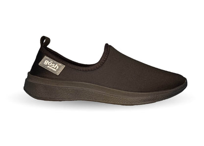 Tenis Urbano Slip On Gosh 208 Negro para mujer