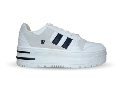 Tenis Urbano de moda con plataforma Gosh 2930 Marfil para mujer