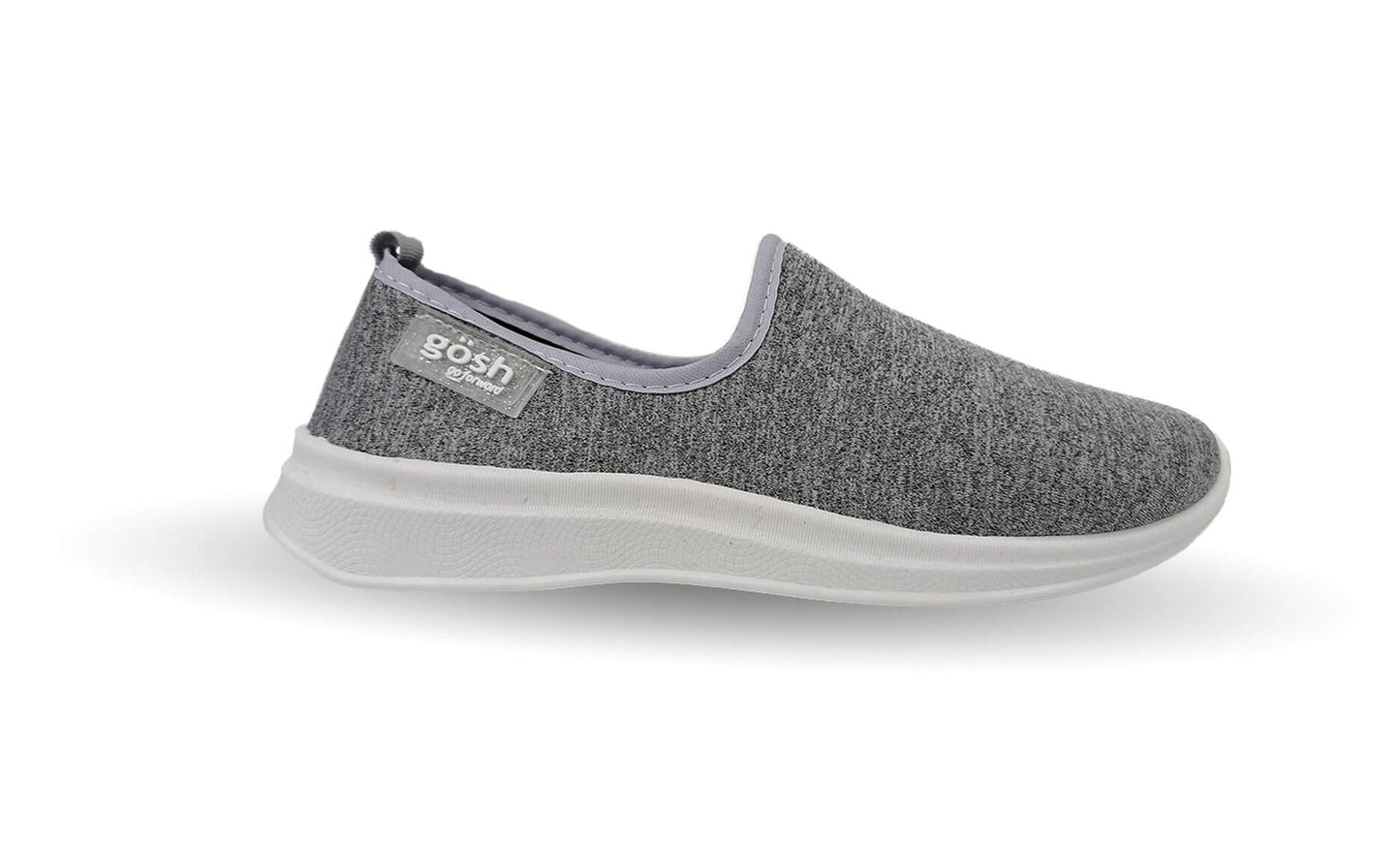 Tenis Urbano Slip On Gosh 301 Gris para mujer