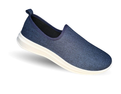 Tenis Urbano Slip On Gosh 301 Mezclilla Azul para mujer