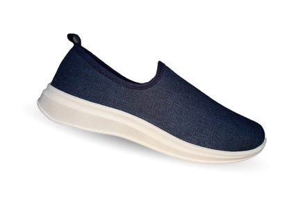 Tenis Urbano Slip On Gosh 301 Mezclilla Azul para mujer