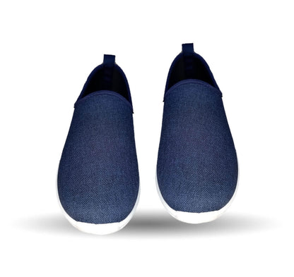 Tenis Urbano Slip On Gosh 301 Mezclilla Azul para mujer