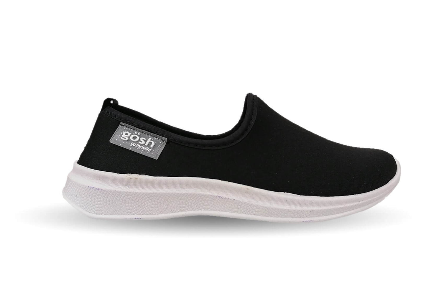 Tenis Urbano Slip On Gosh 301 Negro para mujer