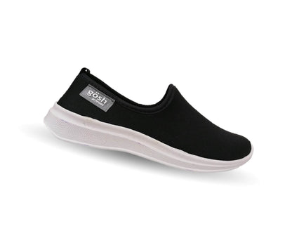 Tenis Urbano Slip On Gosh 301 Negro para mujer