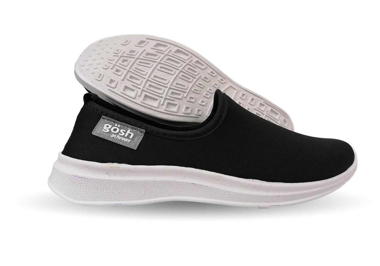 Tenis Urbano Slip On Gosh 301 Negro para mujer