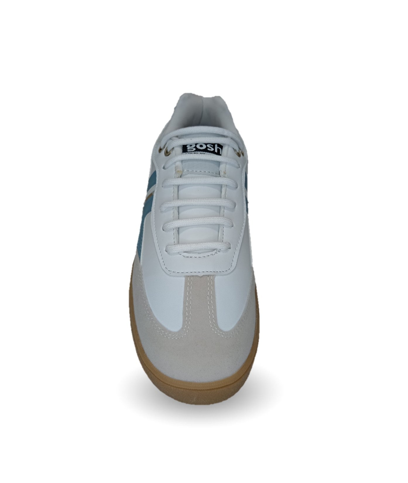 Tenis Urbano de moda Gosh 3401 Blanco/Azul/Marfil para mujer