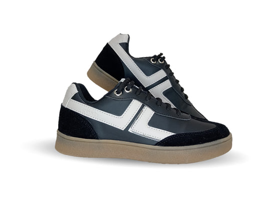 Tenis Urbano de moda Gosh 3402 Negro/Beige para mujer