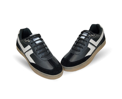 Tenis Urbano de moda Gosh 3402 Negro/Beige para mujer