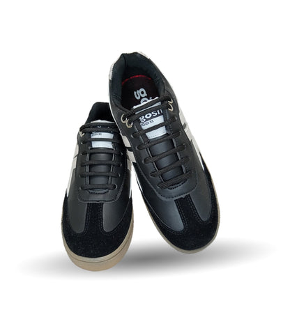 Tenis Urbano de moda Gosh 3402 Negro/Beige para mujer