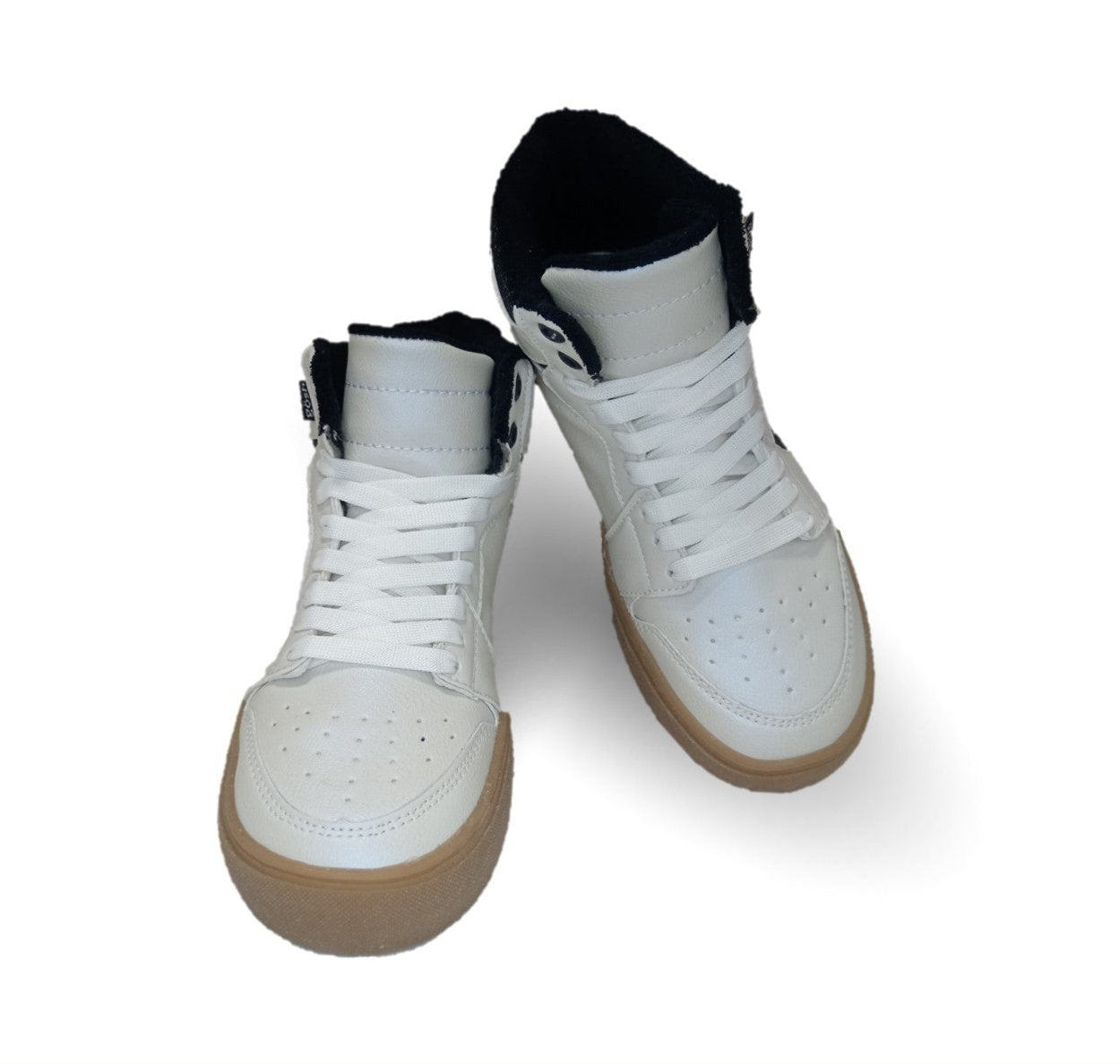 Tenis Urbano de moda tipo Bota Gosh 3416 Blanco para mujer