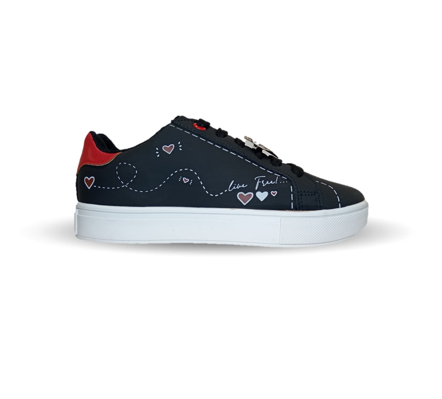 Tenis Urbano de moda Gosh 34 Negro para mujer