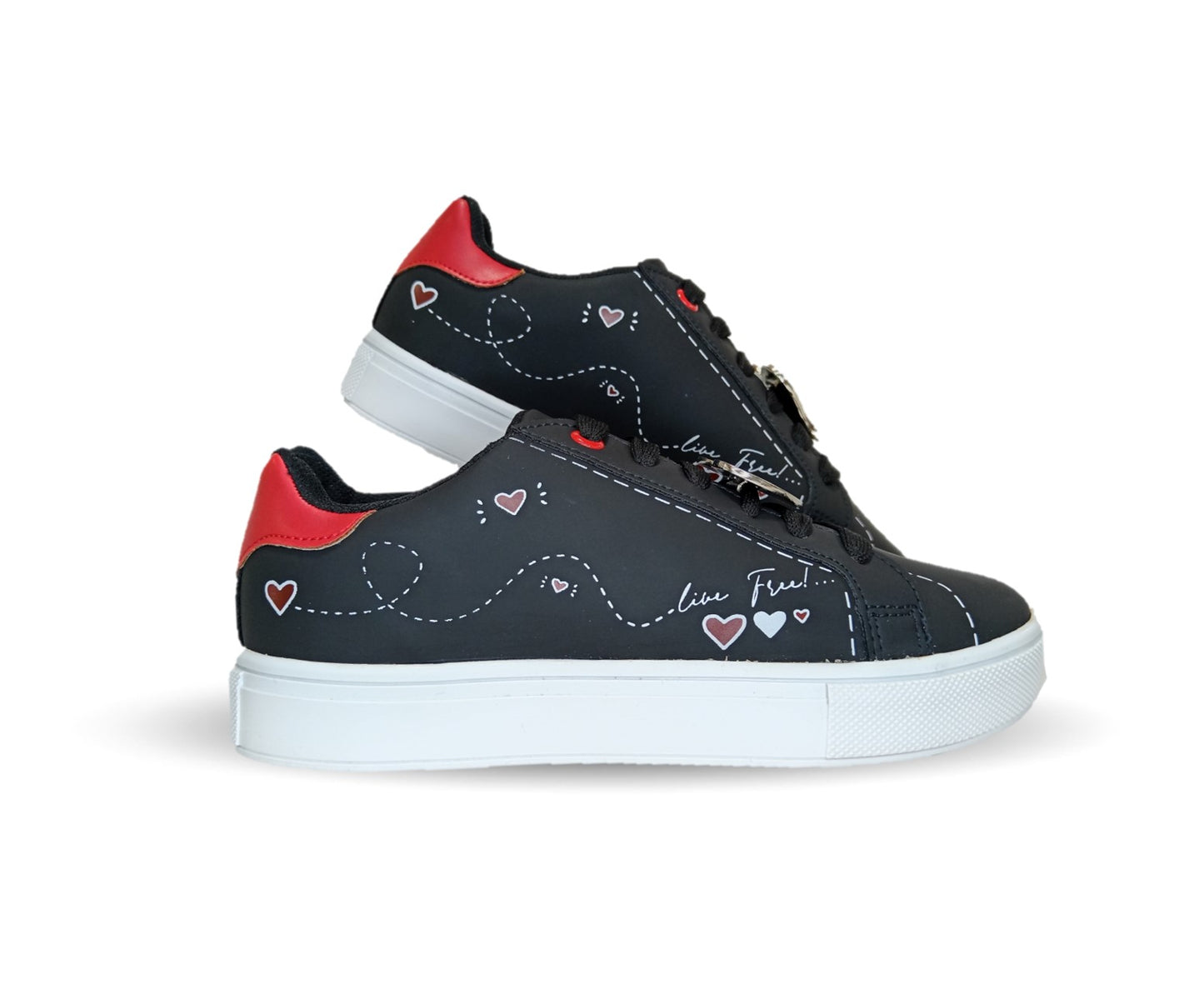 Tenis Urbano de moda Gosh 34 Negro para mujer