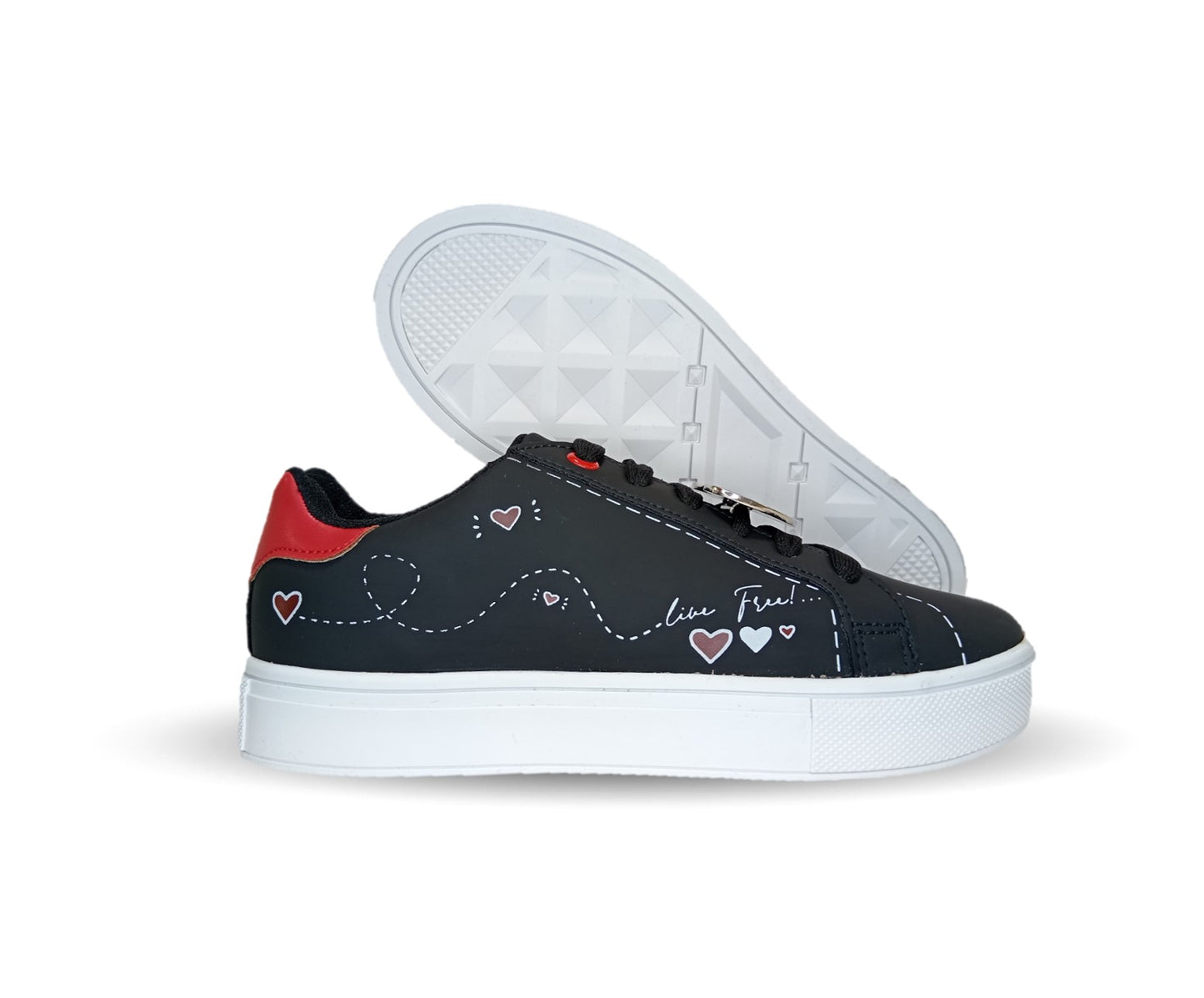 Tenis Urbano de moda Gosh 34 Negro para mujer