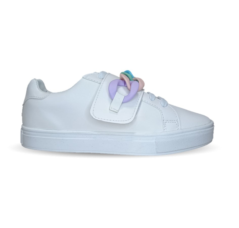 Tenis Urbano de moda Gosh 35 Blanco para mujer