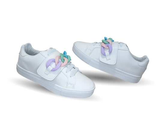 Tenis Urbano de moda Gosh 35 Blanco para mujer