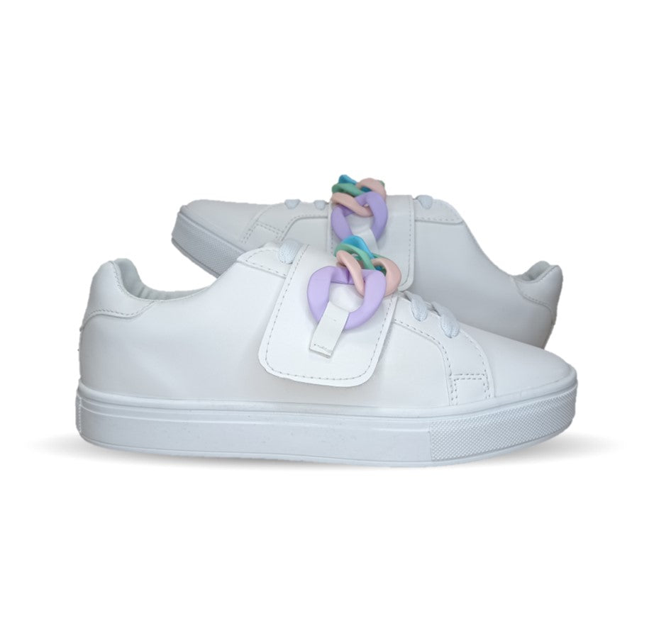 Tenis Urbano de moda Gosh 35 Blanco para mujer