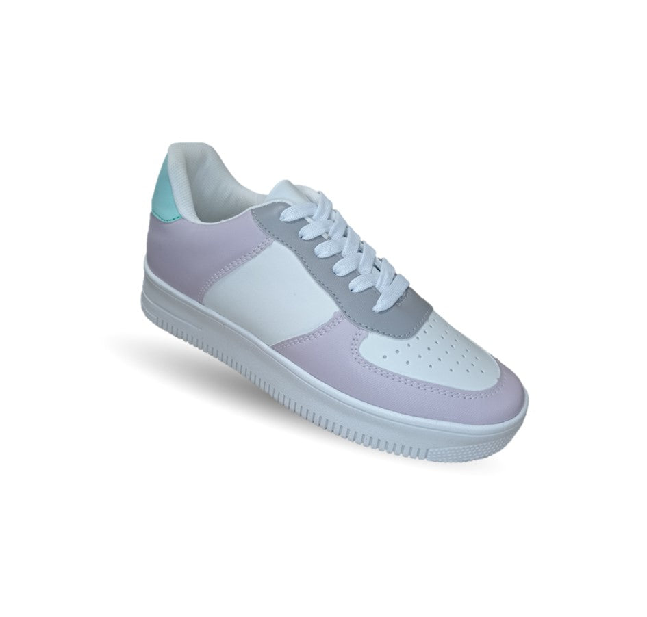 Tenis Urbano de moda Gosh 37 Lila/Blanco para mujer