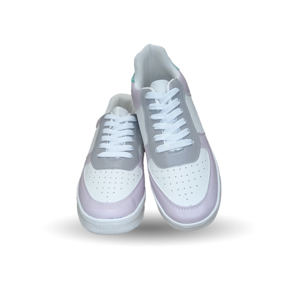 Tenis Urbano de moda Gosh 37 Lila/Blanco para mujer