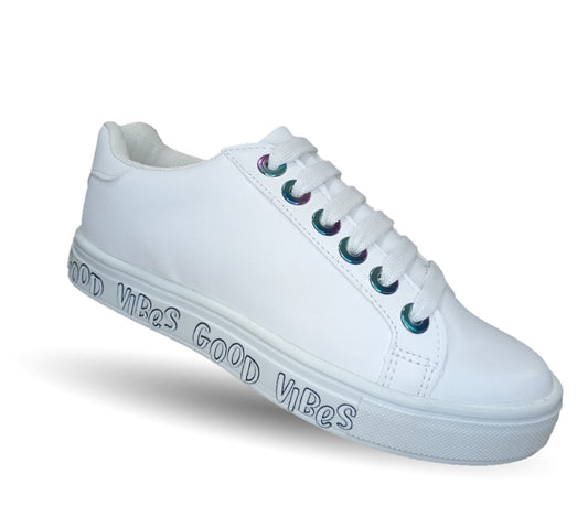 Tenis Urbano de moda Gosh 39 Blanco para mujer