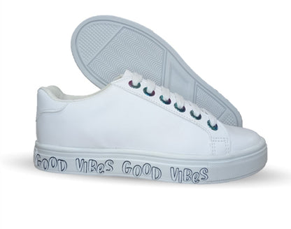 Tenis Urbano de moda Gosh 39 Blanco para mujer