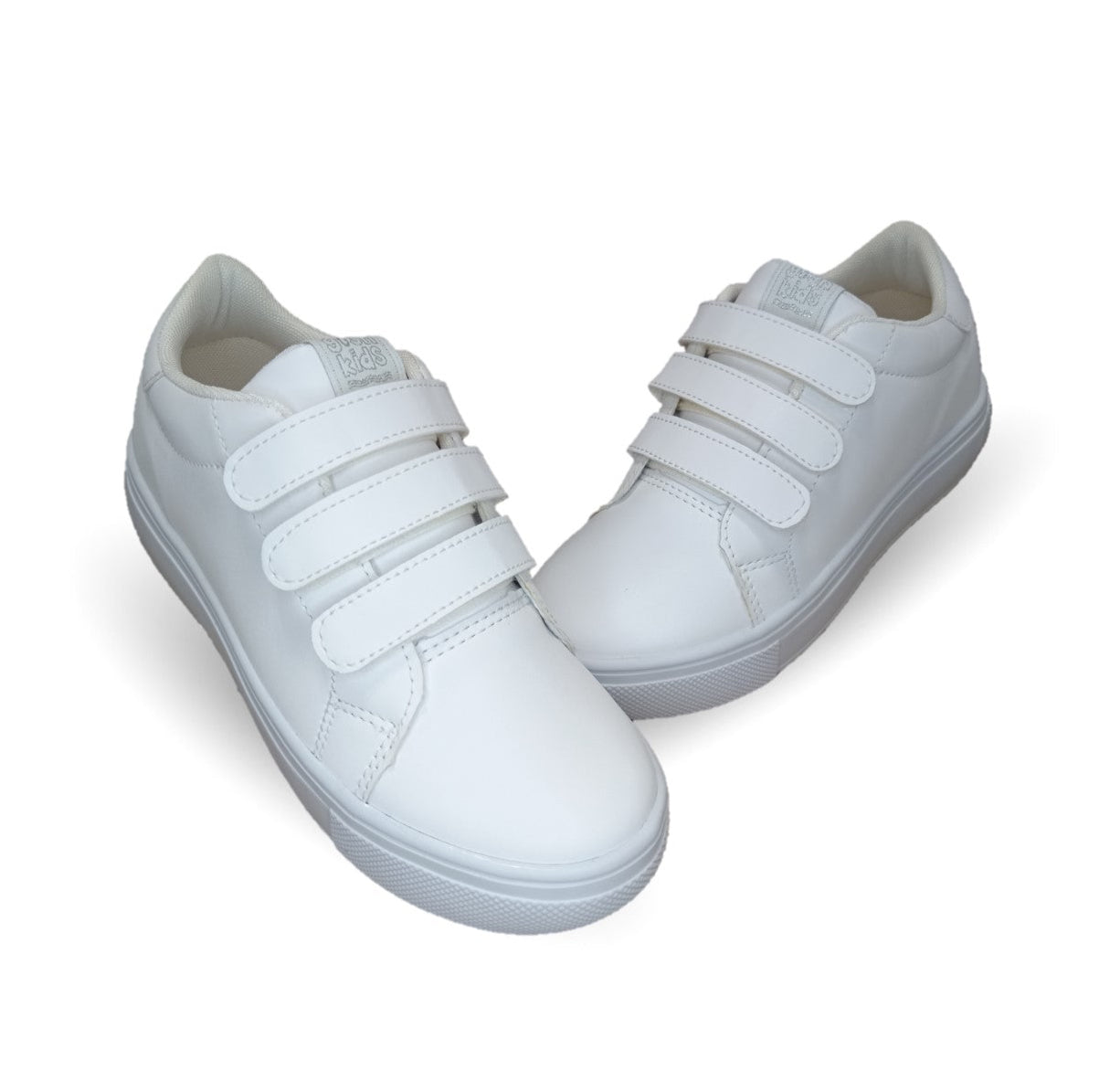 Tenis Escolar y Urbano con contactel Gosh 43 Blanco Unisex para niño y niña