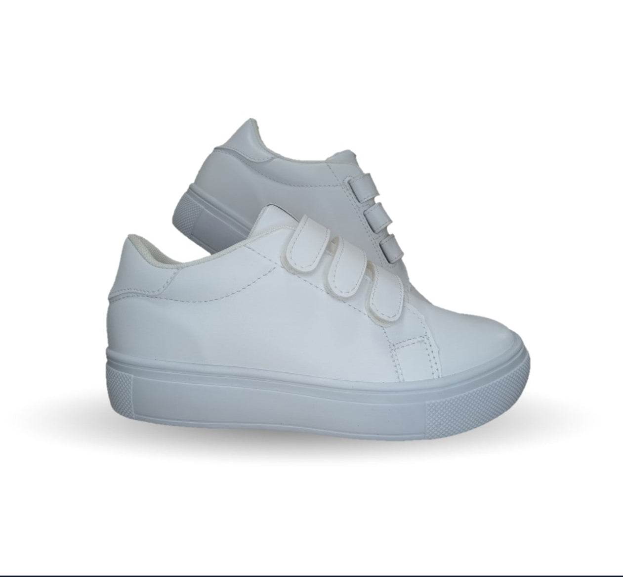 Tenis Escolar y Urbano con contactel Gosh 43 Blanco Unisex para niño y niña