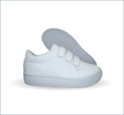 Tenis Escolar y Urbano con contactel Gosh 43 Blanco Unisex para niño y niña