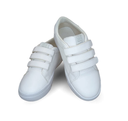 Tenis Escolar y Urbano con contactel Gosh 43 Blanco Unisex para niño y niña