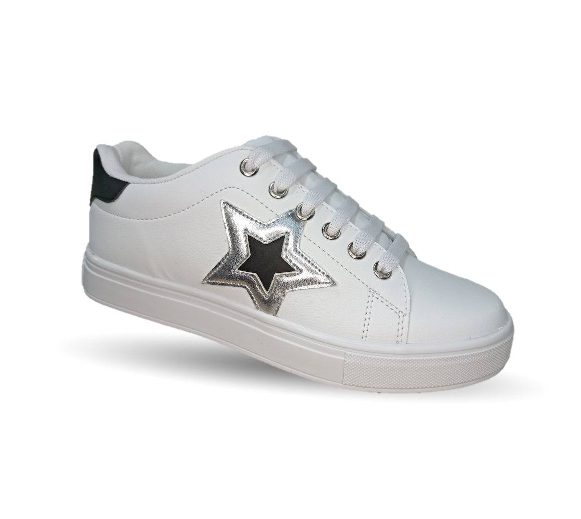 Tenis Urbano Gosh 44 Blanco/Negro para mujer